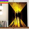 Michigan Football All Big Ten Offensive Team Home Decor Poster Canvas