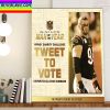 Matthew Judon Pro Bowl Vote Of New England Patriots DE Klutch Sports Group Home Decor Poster Canvas