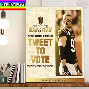 Michael Thomas NFL Walter Payton Man Of The Year WPMOY Challenge Hubbard Home Decor Poster Canvas