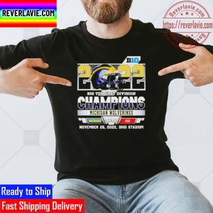 Michigan Wolverines 45 23 Osu 2022 Big Ten East Division Champions Unisex T-Shirt