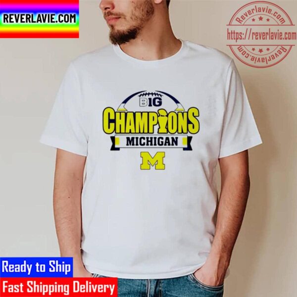 Michigan Wolverines Big Champions 2022 Unisex T-Shirt