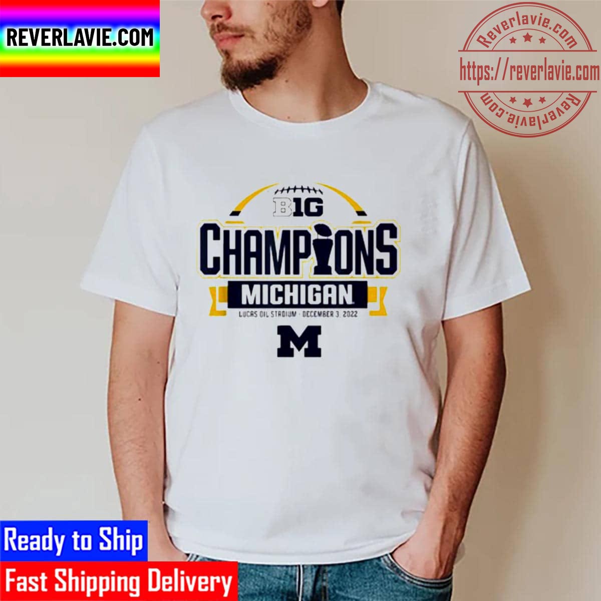 Michigan Wolverines Big Ten Champs 2022 Unisex T-Shirt Michigan Wolverines Big Ten Champs 2022 Unisex T-Shirt