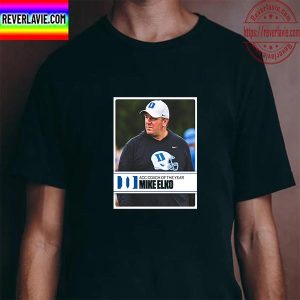 Mike Elko Is The 2022 ACC Football Coach Of The Year With Duke Football Unisex T-Shirt