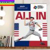 Miles Mikolas Is All In For Team USA In World Baseball Classic 2023 Home Decor Poster Canvas