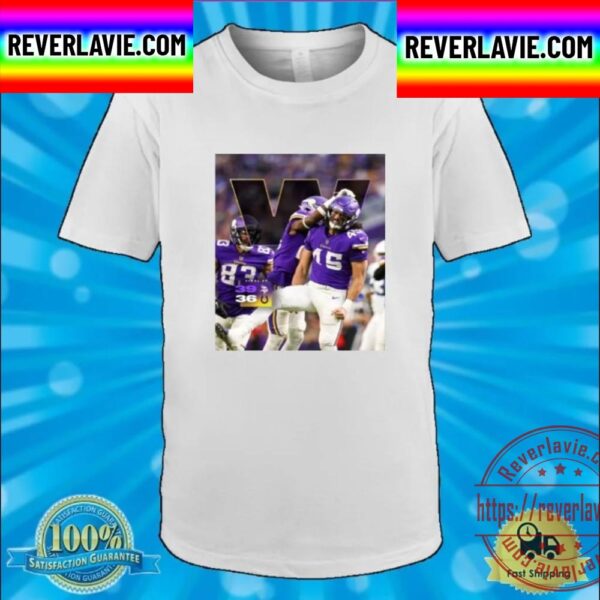 Minnesota Vikings 39 36 Colts NFL 2022 NFC Final Score Unisex T-Shirt