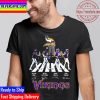 Minnesota Vikings Kirk Cousins Justin Jefferson Brian Asamoah Greg Joseph City Signatures Unisex T-Shirt