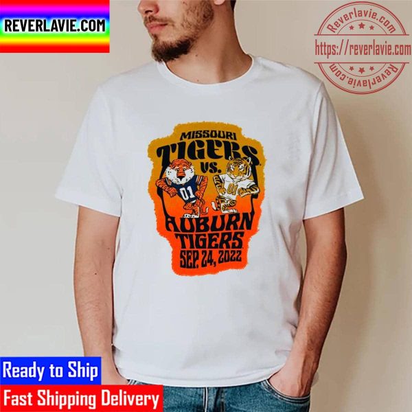Missouri Tigers Vs Auburn Tigers Game Day 2022 Unisex T-Shirt