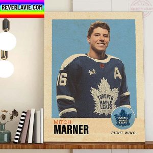 Mitch Marner Toronto Maple Leafs NHL Right Wing Home Decor Poster Canvas