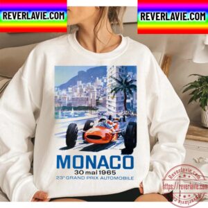 Monaco F1 Classic 1965 Formula One Racing Unisex T-Shirt