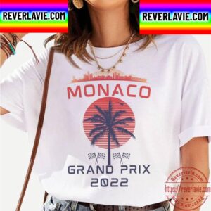 Monaco Formula 1 Grand Prix 2022 Unisex T-Shirt