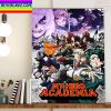 My Hero Academia Home Decor Poster Canvas