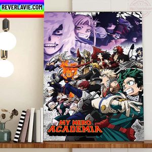 My Hero Academia Season 6 Home Decor Poster Canvas