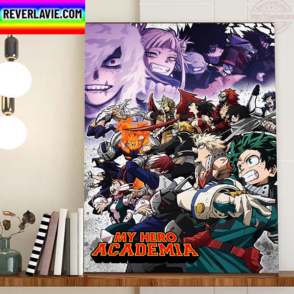 My Hero Academia Season 6 Home Decor Poster Canvas My Hero Academia Season 6 Home Decor Poster Canvas