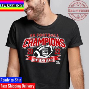 NCHSAA 4A Football Division Champions 2022 New Bern Bears Unisex T-Shirt