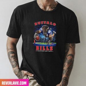 NFL Buffalo Bills End Zone 17 Poster Bills Pride Since 1960 Fashion T-Shirt