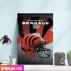 NFL Cincinnati Bengals Helmet Poster Home Decor Canvas-Poster
