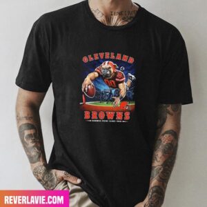 NFL Cleveland Browns End Zone 17 Browns Pride Since 1946 Fashion T-Shirt