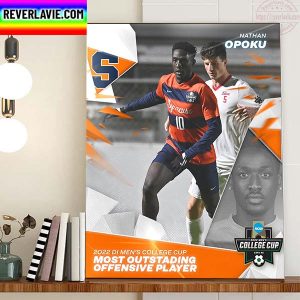 Nathan Opoku Is 2022 Most Outstanding Offensive Player Of The NCAA Tournament Home Decor Poster Canvas