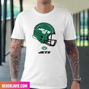New York Jets NFL Team Winner Helmet Logo Fashion T-Shirt