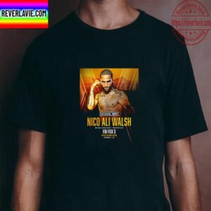 Nico Ali Walsh Middleweight Prospect On Top Rank Boxing Unisex T-Shirt