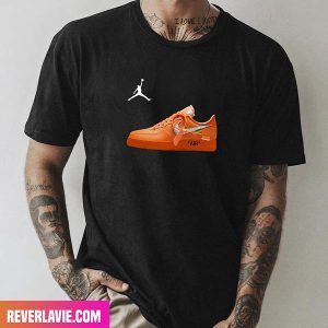 Nike Air Force 1 Low x OFF-White Orange Style T-Shirt