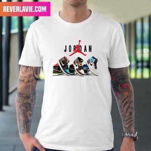 Nike Air Jordan 1 Colorway Style T-Shirt