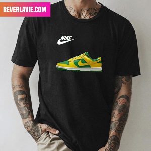 Nike Dunk Low Reverse Brazil Style T-Shirt