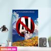 No To AI Generated Images Support Human Artists Home Decor Canvas-Poster