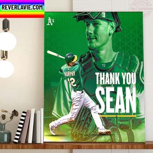 Oakland Athletics Thank You Sean Murphy Best Of Luck In Atlanta Home Decor Poster Canvas