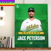 Oakland Athletics Welcome Aledmys Diaz Home Decor Poster Canvas