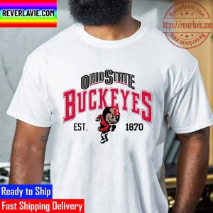 Ohio State Buckeyes Ohio State University Est 1870 Unisex T-Shirt