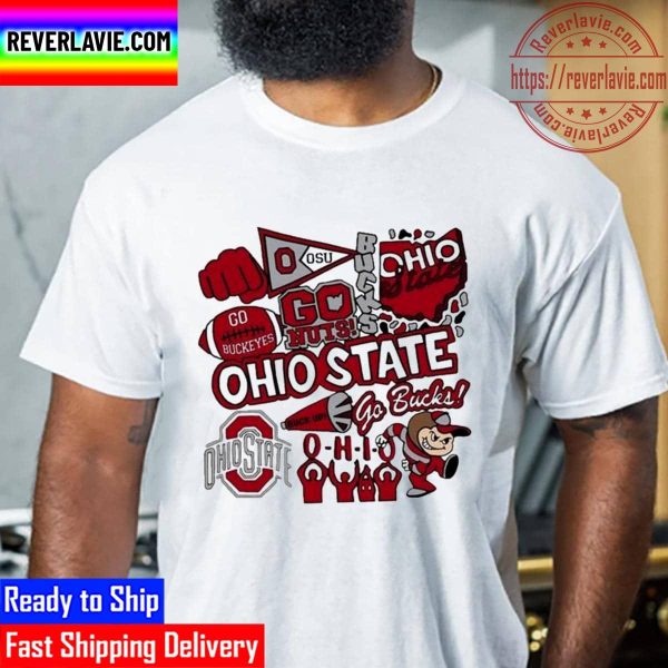 Ohio State Go Bucks Go Buckeyes Go Nuts Football Unisex T-Shirt