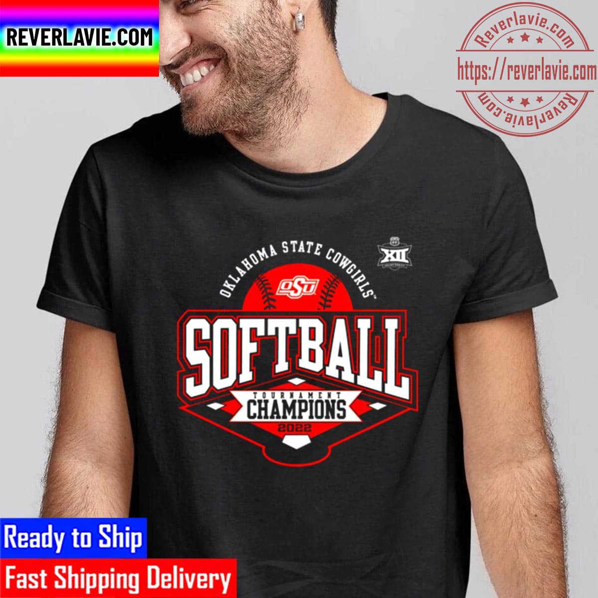 Oklahoma State Cowgirls 2022 Big 12 Softball Conference Tournament Champions Unisex T-Shirt Oklahoma State Cowgirls 2022 Big 12 Softball Conference Tournament Champions Unisex T-Shirt