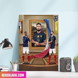 Olivier Giroud Becomes France Is All Time Top Scorer FIFA World Cup Poster