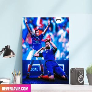 Olivier Giroud Overtakes Thierry Henry To Become France Man Record Goalscorer Poster