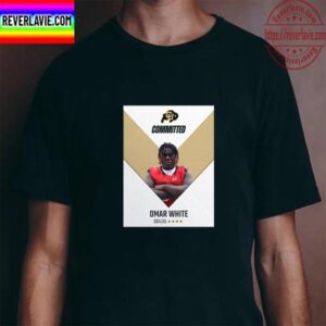 Omar White Committed Colorado Buffaloes Football Unisex T-Shirt