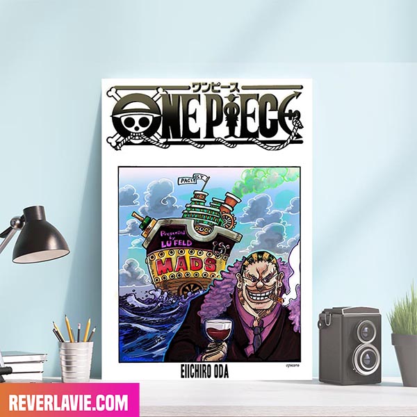 One Piece Chapter 1069 Cover Manga Decor Poster One Piece Chapter 1069 Cover Manga Decor Poster