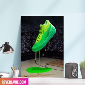 PUMA US LaMelo Ball x Puma MB 02 Slime Home Decor Canvas-Poster