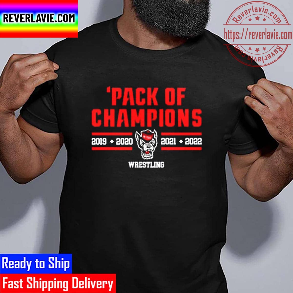 Pack Of Champions NC State Wrestling Unisex T-Shirt Pack Of Champions NC State Wrestling Unisex T-Shirt