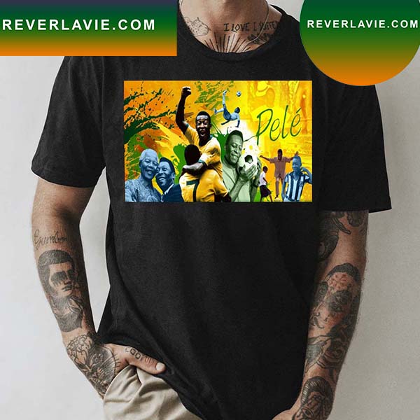 Pele Brazil King Of Football T-shirt Pele Brazil King Of Football T-shirt