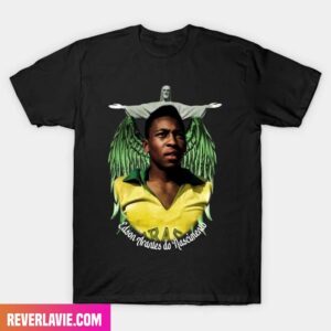 Pele – Edson Arantes do Nascimento – Brazil – The King – True GOAT – The Legend Style T-Shirt