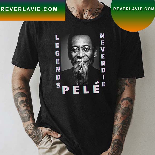 Pele Legend Barazil Soccer T-shirt Pele Legend Barazil Soccer T-shirt