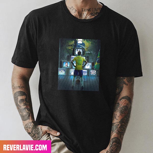 Pele Number 10 King Of Soccer - Legend Of Brazil Soccer RIP 1940 - 2022 Unique T-Shirt Pele Number 10 King Of Soccer - Legend Of Brazil Soccer RIP 1940 - 2022 Unique T-Shirt