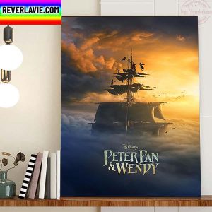 Peter Pan And Wendy Of Disney Home Decor Poster Canvas