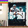 Philadelphia Eagles Clinched NFL Playoffs Home Decor Poster Canvas