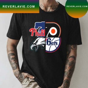 Philadelphia Sports Quad Sticker Essential T-Shirt