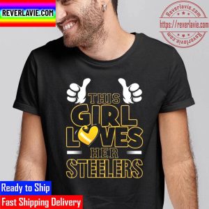Pittsburgh Steelers This Girl Loves Her Steelers Unisex T-Shirt