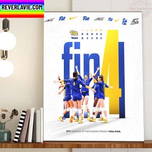 Pittsburgh Volleyball Advances NCAA Women’s Volleyball Final Four Home Decor Poster Canvas
