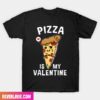 Small Arms Big Heart Lovely Dinosaur Happy Valentine Day Fashion T-Shirt