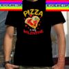 Pizza Is My Valentine Love Heart Valentines Day Unisex T-Shirt